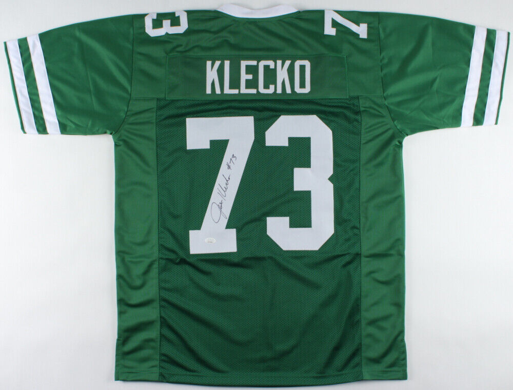 Joe Klecko Signed Jets Jersey (JSA COA) New York Defensive End