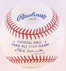 Greg Maddux Signed 1988 All-Star Game Baseball Inscribed "1st CUBS ASG" (JSA)