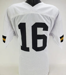 Len Dawson Signed Purdue Boilermakers Jersey (JSA COA) Super Bowl IV Champ & MVP
