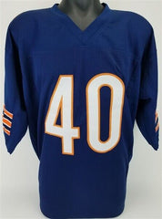 Gale Sayers Signed Chicago Bears Jersey (PSA COA) 4×Pro Bowl RB 1965–1967,1969