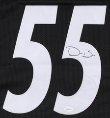 Devin Bush Signed Pittsburgh Pittsburgh Steelers Black Jersey (TSE Hologram)