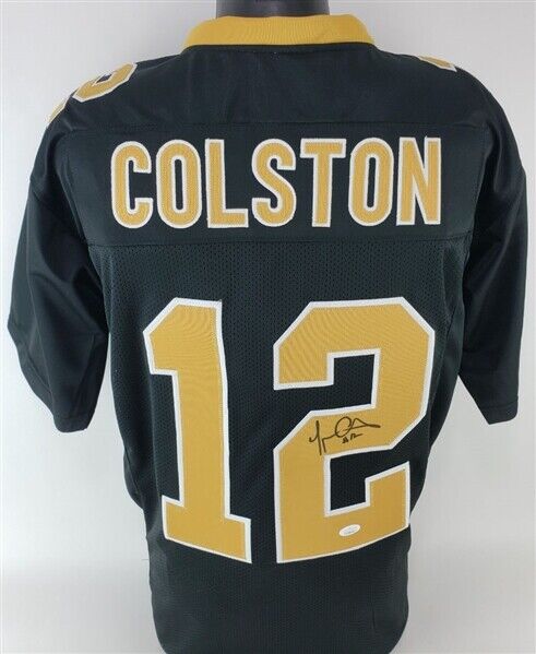 Marques Colston Signed New Orleans Saints Jersey (JSA COA) Super Bowl –