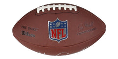 Harry Carson Signed New York Giants Official NFL Wilson Football (JSA COA) L.B.