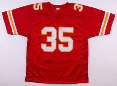 Christian Okoye Signed Chiefs Jersey (JSA COA) NFL Rushing Yards Leader (1989)