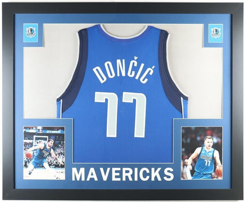 LUKA DONCIC Signed Autographed Dallas Mavericks Nike Swingman Jersey JSA  LOA 1