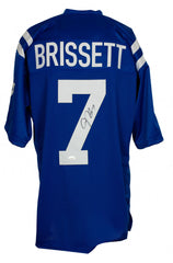 Jacoby Brissett Signed Indianapolis Colts Jersey (JSA COA)  2016 3rd Rd Draft Pk