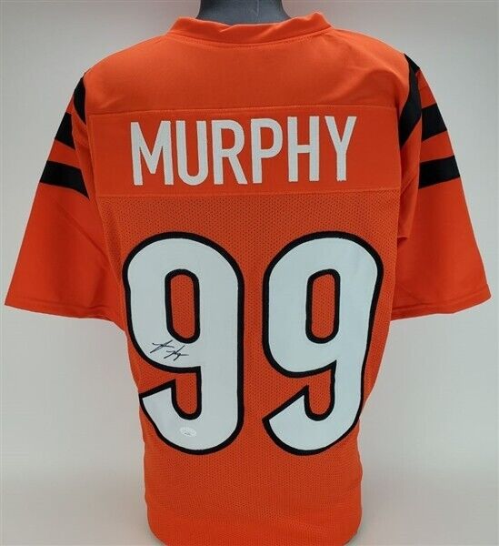 Cincinnati Bengals Myles Murphy Autographed Signed Jersey Jsa Coa