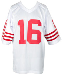 Joe Montana Signed San Francisco 49ers Jersey (JSA COA)  4xSuper Bowl Champ