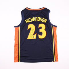 Jason Richardson Signed Golden State Warriors Jersey Insc 2xDunk Champ (Beckett)