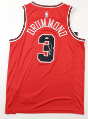 Andre Drummond Signed Chicago Bulls Jersey (PSA) 2×NBA All-Star 2016, 2018