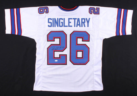 Devin Singletary Signed Buffalo Bills Jersey (JSA COA) 2019 Rookie Running Back