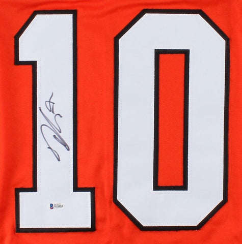 Brayden Schenn Signed Flyers Jersey (Beckett)  5th Overall Pick 2009 NHL Draft