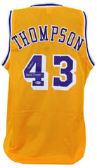 Mychal Thompson Signed Los Angeles Lakers Jersey Inscr "Showtime" (Beckett COA)