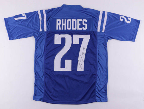 Xavier Rhodes Signed Indianapolis Colts Jersey (JSA COA) 3×Pro Bowl D.B.