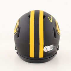 Christian Watson Signed Packers Eclipse Alternate Speed Mini Helmet (Beckett) WR