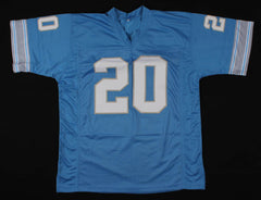 Billy Sims Signed Detroit Lions Jersey Inscribed "80-R.O.Y." (Beckett COA) R,B,