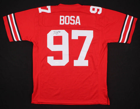 Nick Bosa Signed Ohio State Buckeyes Jersey (JSA)2019 #2 Overall Draft Pick 49er