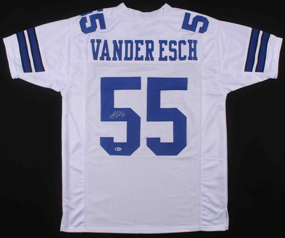 vander esch signed jersey