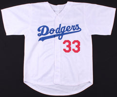 Scott Van Slyke Signed Los Angeles Dodgers Jersey (PSA COA)Son of Andy Van Slyke