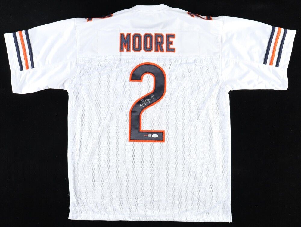 D. J. Moore Signed Chicago Bears Jersey (JSA) Justin Fields #1 Wide Receiver