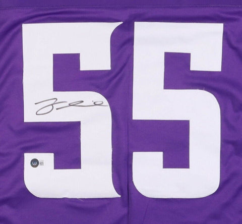 Za'Darius Smith Signed Minnesota Vikings Jersey (Beckett) 3x Pro Bowl Linebacker