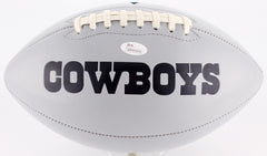 Randy White Signed Cowboys Logo Football Inscribed "HOF 94" (JSA COA)