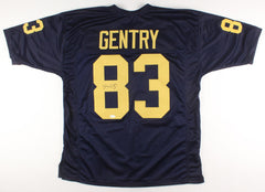 Zach Gentry Signed Michigan Wolverines Jersey / Steelers 2019 5th Rd Pk TSE COA