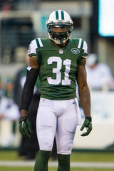 Antonio Cromartie Signed New York Jets Jersey (JSA COA) 4X Pro Bowl Def. Back