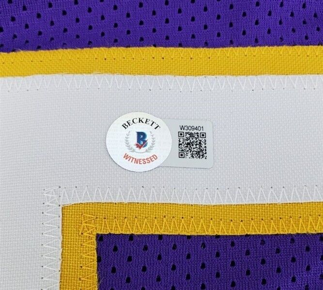 Jamaal Wilkes Signed Los Angeles Lakers Purple Home Jersey (PSA COA) 4 –  Super Sports Center