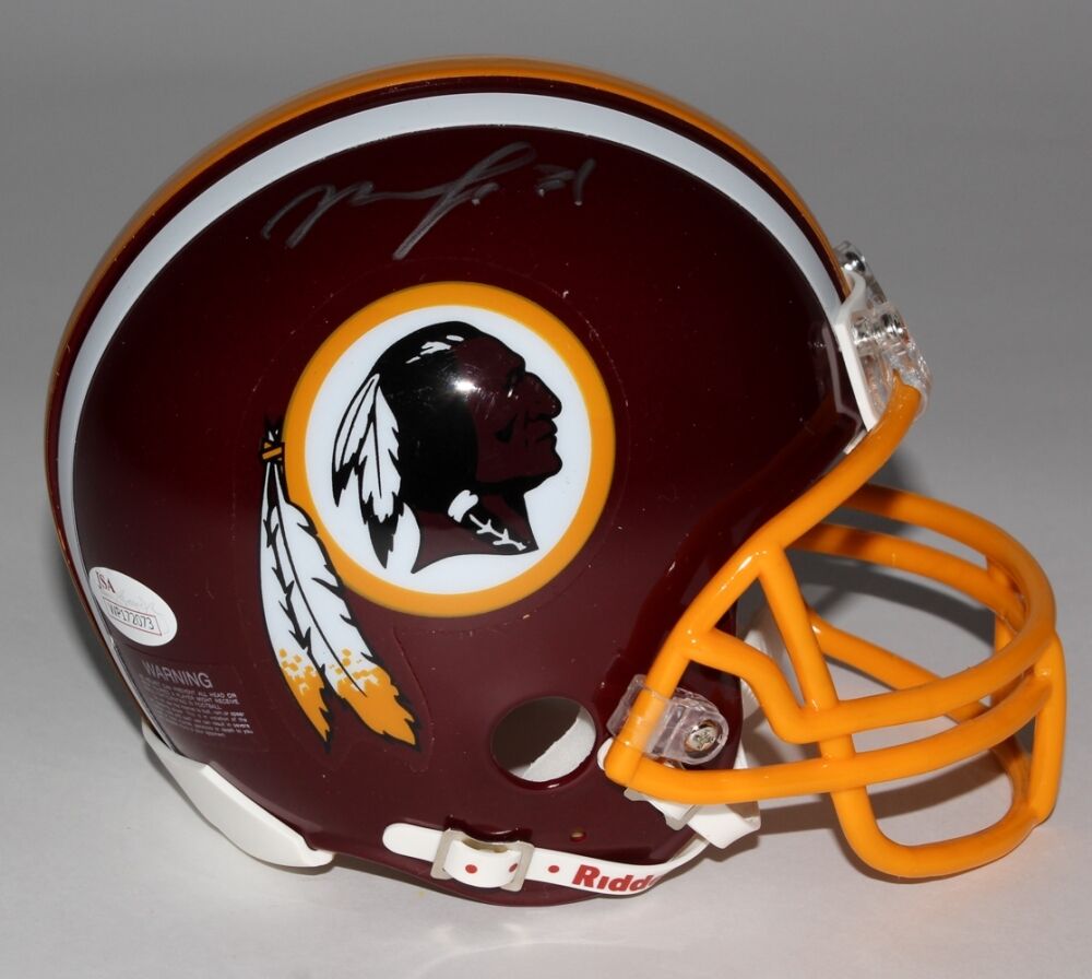 Jordan Reed Signed Washington Redskins Mini-Helmet (JSA COA) Ex Florid –