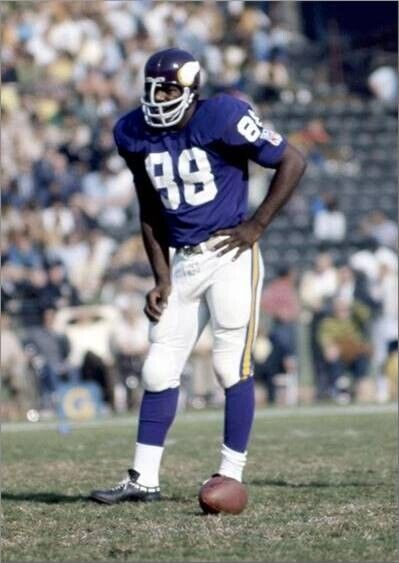 Alan Page Signed Minnesota Vikings 1976 NFC Pro Bowl Jersey (Beckett C –
