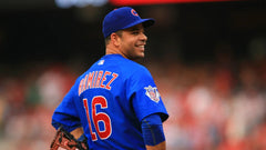 Aramis Ramirez Signed Chicago Cubs Logo Mini Baseball Bat (Schwartz Sports)