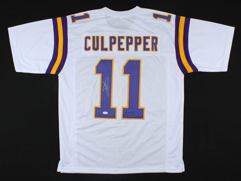 Daunte Culpepper Signed Minnesota Vikings Jersey  (JSA Hologram)  U.C.F. Q.B.