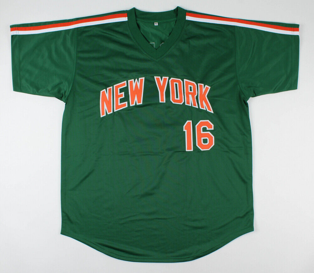 Dwight Doc Gooden Signed 1985 St Patrick's Day Green Mets Jersey (JSA COA)
