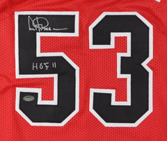 Artis Gilmore Signed Chicago Bulls Jersey Inscribed "HOF 11" (Schwartz Sports)