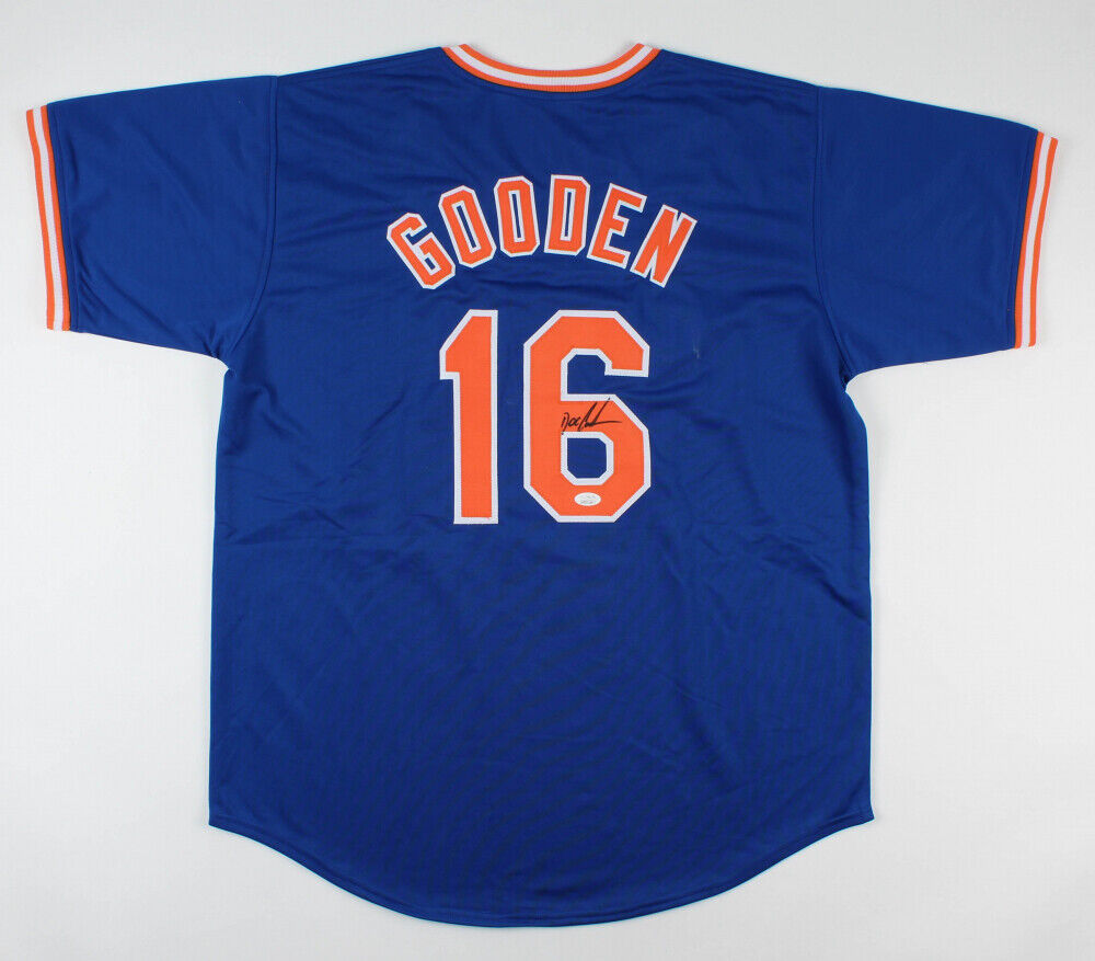 doc gooden signed jersey