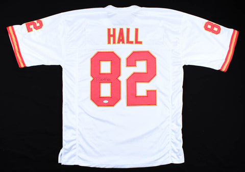 Dante Hall Signed Kansas City Chiefs Jersey (JSA COA) 2xPro Bowl Wide Receiver