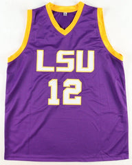 Mikaylah Williams Signed LSU Lady Tigers NCAA Basketball Jersey (JSA)