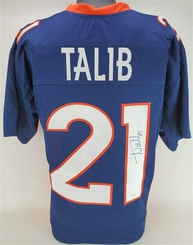 Aqib Talib Signed Denver Bronco Jersey (JSA COA) 5×Pro Bowl (2013–2017) Def Back