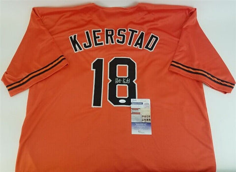 Heston Kjerstad Signed Baltimore Orioles Jersey (JSA COA)  #2 Pck 2020 MLB Draft