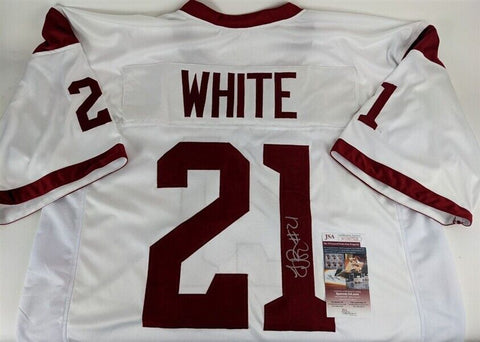 LenDale White Signed USC Trojans Custom Jersey (JSA Witness COA)