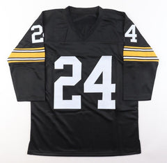 J T Thomas Signed Pittsburgh Steelers Jersey Inscribed "4x SB Champ" (Beckett)