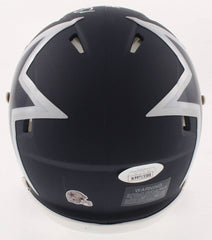 Bob Lilly Signed Cowboys AMP Alternate Speed Mini Helmet Inscribed "HOF 80"  JSA