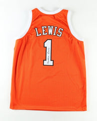 Freddie Lewis Signed ABA Spirits of St Louis Jersey (JSA COA) 3xABA Champ /Guard