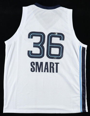 Marcus Smart Signed Memphis Grizzlies Jersey (Beckett) 2021-22 Defensive P O Y