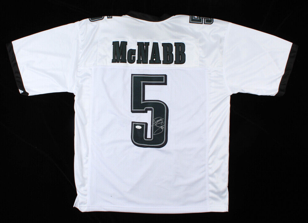Donovan McNabb Signed Philadelphia Eagles Jersey (JSA COA) 6xPro Bowl Q.B.