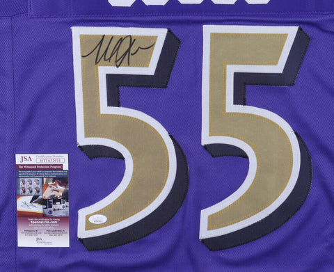 Terrell Suggs Signed Ravens Jersey (JSA COA) Baltimore 7x Pro Bowl Linebacker