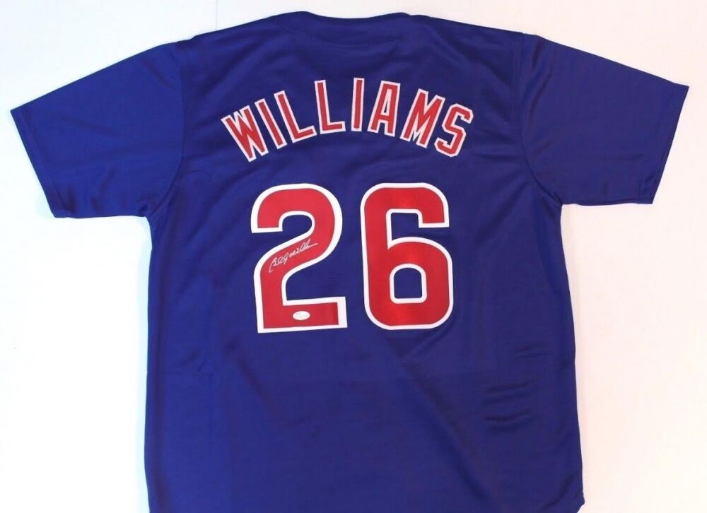 Billy Williams Signed Chicago Cubs Jersey (JSA Hologram)1972