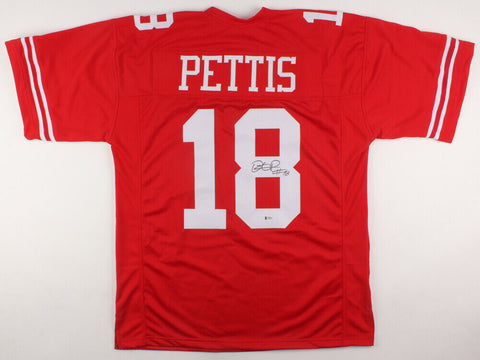 Dante Pettis Signed San Francisco 49ers Red Jersey (Beckett COA) 2nd Year WR