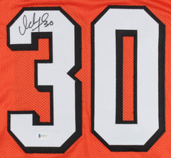 Ickey Woods Signed Cincinnati Bengals Jersey (Beckett COA) Super Bowl XXIII R.B.